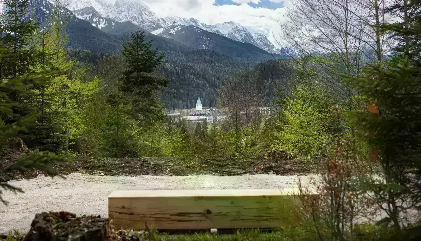 Aussicht auf Berge