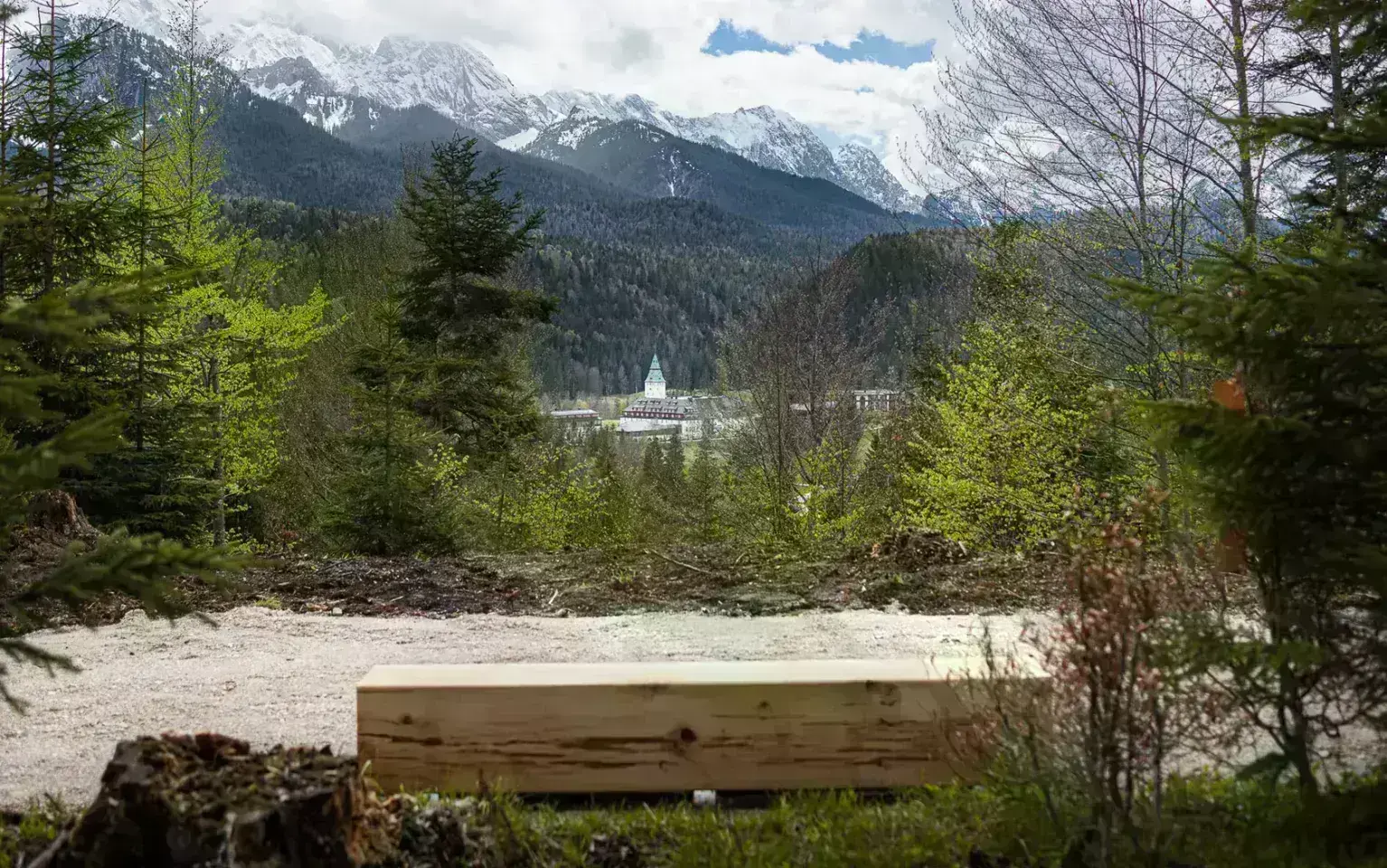Aussicht auf Berge